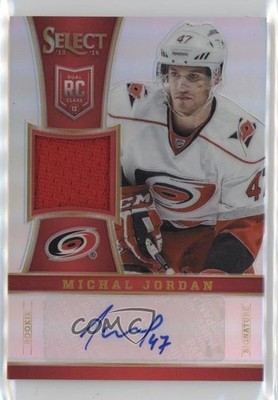 2013-14 Panini Select Rookie Jersey Silver Prizm 58/99 Michal Jordan Auto RC 1k9
