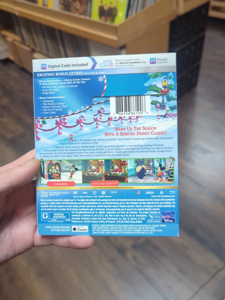 Mickey Christmas Carol (Blu-ray + DVD Set) Foto 2 de 4