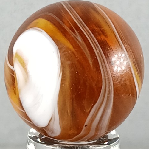 Vintage C.A.C. Slag Marble .74 Inches Near-Mint Condition Combined Shipping - Picture 8 of 16
