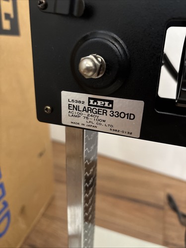 LPL 3301D 35mm Enlarger With Copy Stand + Lens - VGC & Boxed - Picture 23 of 24