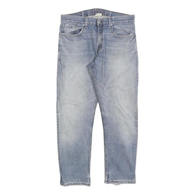 LEVI'S 527 Low Bootcut Herren Jeans Blau Slim Bootcut Denim Light W32 L27 Zip