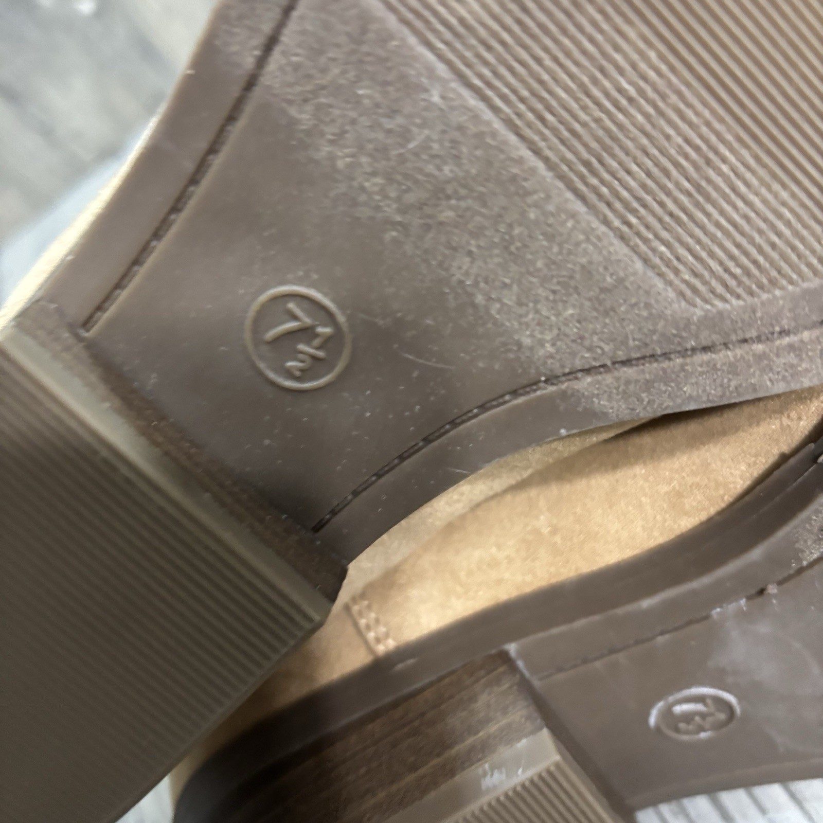 Universal  Thread Tan Western Pull On Booties Wom… - image 9