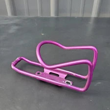 Vintage Cannondale Purple Water Bottle Cage Anodized Retro MTB Road