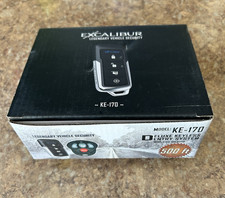 New Complete Excalibur KE170 Deluxe Keyless Entry Car Alarm No Remotes Included