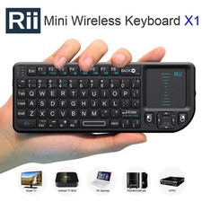 Genuine NEW Rii X1 2.4Ghz Wireless Mini Keybo...