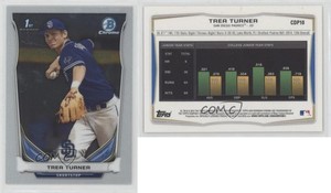2014 Bowman Draft Chrome Trea Turner #CDP10