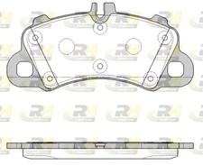 Bremsbeläge Vorderachse 21862.00 ROADHOUSE für PORSCHE CAYENNE CAYENNE Coupe
