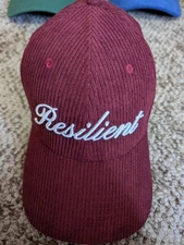 *NEW* VeeFriends Resilient Red Devil Corduroy Cap Hat - Crimson Red [SOLD OUT]