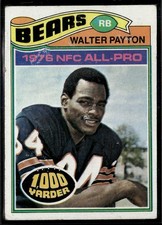Walter Payton Football Cards, Rookie Card and Autograph Memorabilia Guide 16