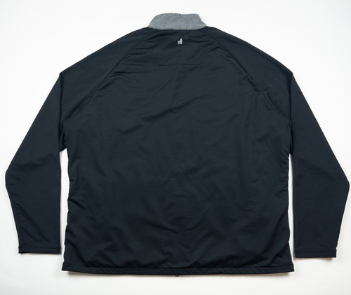 Johnnie-O Stinger Jacket Men's XL Gray Black Performance Golf Full Zip Hyrbid - Picture 3 of 14