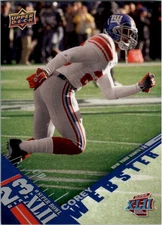 2008 Giants Upper Deck Super Bowl XLII #5 Corey Webster - FB