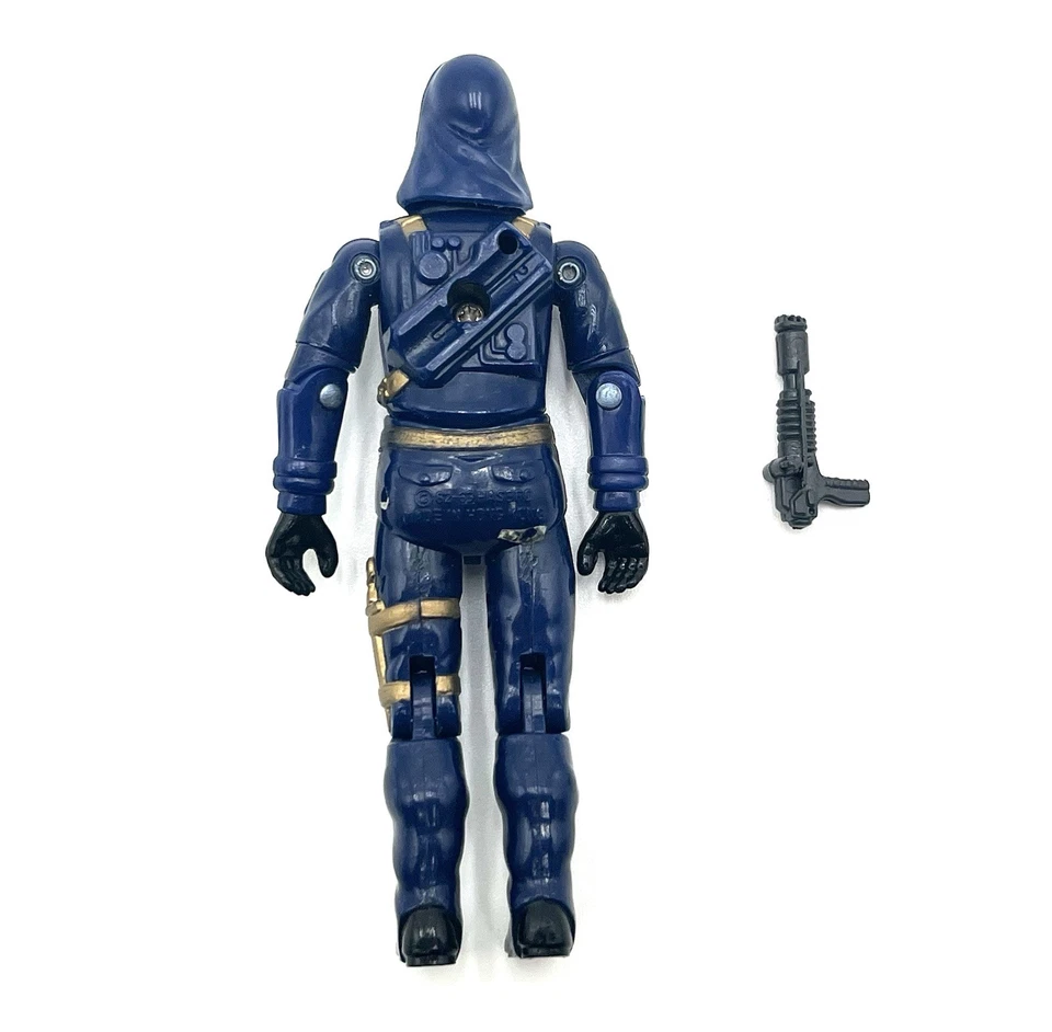 Vintage 1984 Hasbro G.I. Joe Hooded Cobra Commander Loose Complete 3.75” - Image 2 of 4