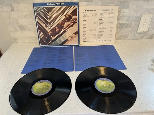 The Beatles 1967-1970 Double LP Vinyl Apple Records 1973 Rock Compilation