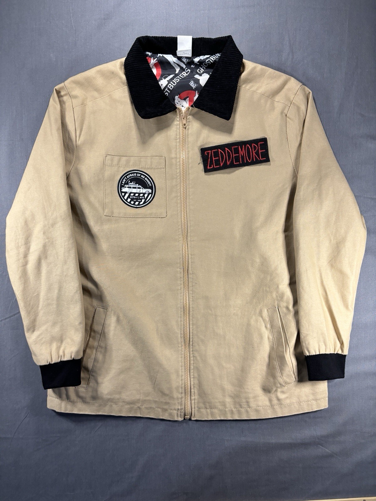 Ghostbusters Barn Coat Jacket Zeddermore Men’s Me… - image 1