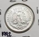 Photo of a 1942 Mexico 20 Centavos Silver from an eBay listing that sold on Jul 11, 2026