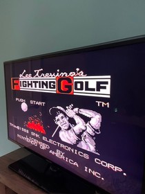 Lee Trevino's Fighting Golf (Nes, 1989) Tested and Working!