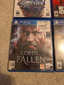 15 PS4 games, - Assassin's Creed, God of war, fallout, rdr2, READ DESCRIPTION.
