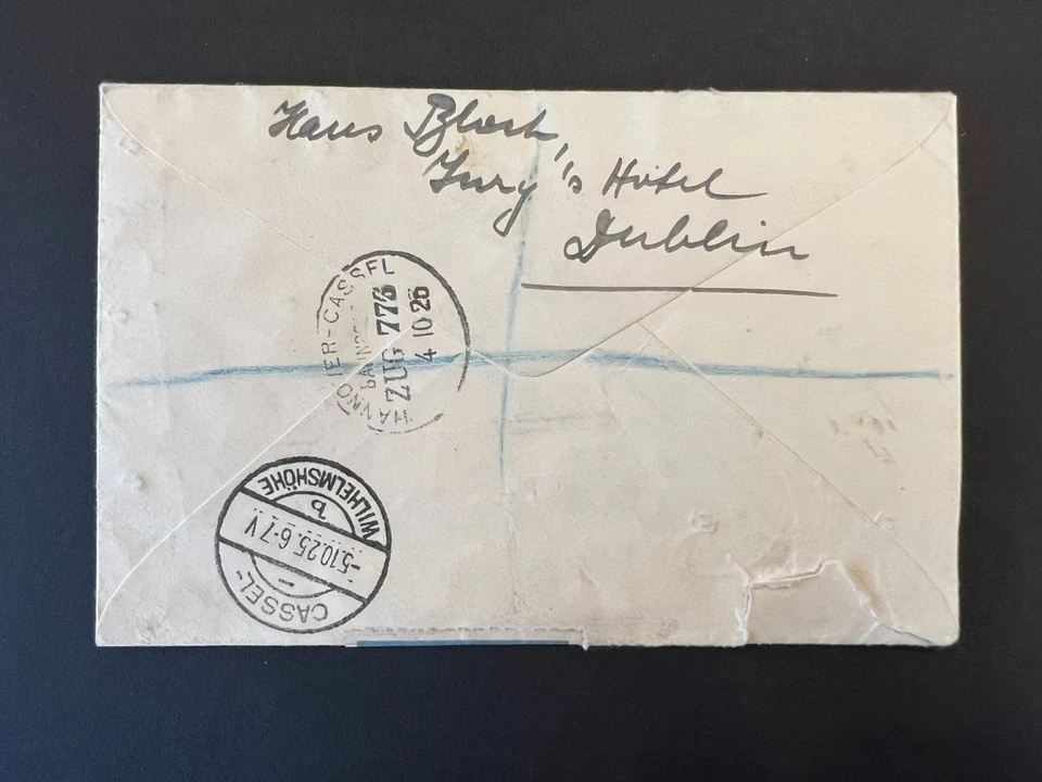 Juego de cubiertas de caballito de mar irlandés 1926 SG83 2/6 1922 primera definición serie SG71-82 Alemania Foto 4 de 4