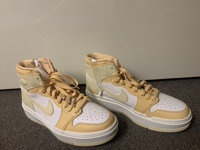 Nike   Air Jordan 1 DN3253 200 WMNS Elevate High Gelb weiß Gr. 44 NEU & OVP