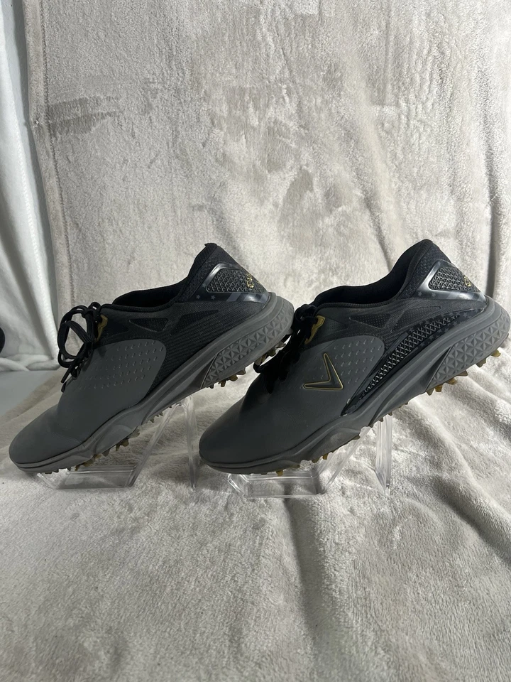 Callaway Coronado V3 Waterproof Men's Golf Shoes Black/Gray Size 10.5 Outdoors - Image 3 of 4