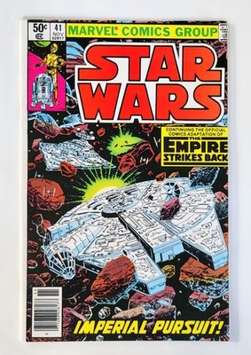 Star Wars #41 Vol. 1 Marvel 1980 Empire Strikes Back 1st App. Yoda Newsstand VF-