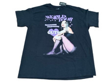 Olivia Rodrigo Guts World Tour Live Tee Extra Large XL Hot Topic Black Pop NWT