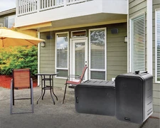 2 Rockville HP65S-8 Black 6.5" Indoor/Outdoor Swivel Home Theater Speakers 8-ohm