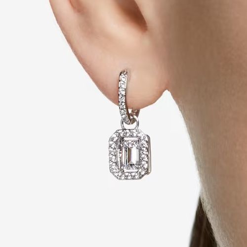 New Swarovski Millenia drop earrings Octagon cut-5638495