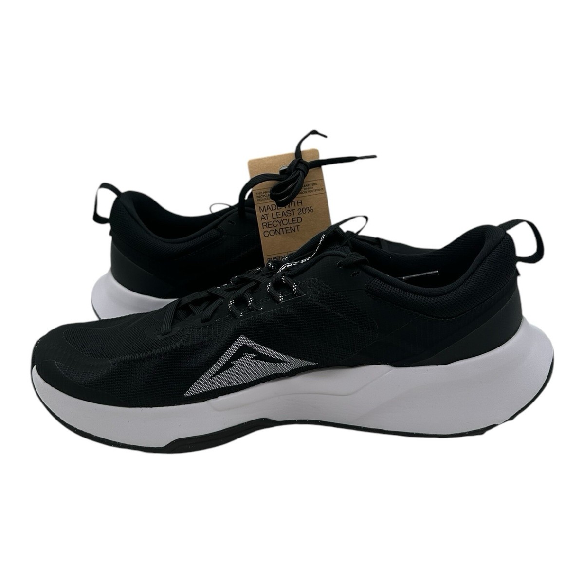 Nike‎ Men\'s Juniper Trail 2 Next Nature Running Shoes Men\'s Size 12 Black White http:// main image 4