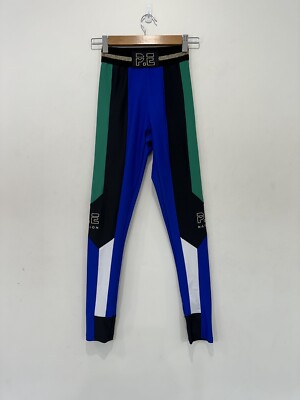 PE Nation Tights Women XS Colour Block Elastic Waist Stretch