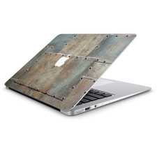 Skin Decal Wrap for Macbook Air 13 Inch 13" - Metal Panel aircraft rivets