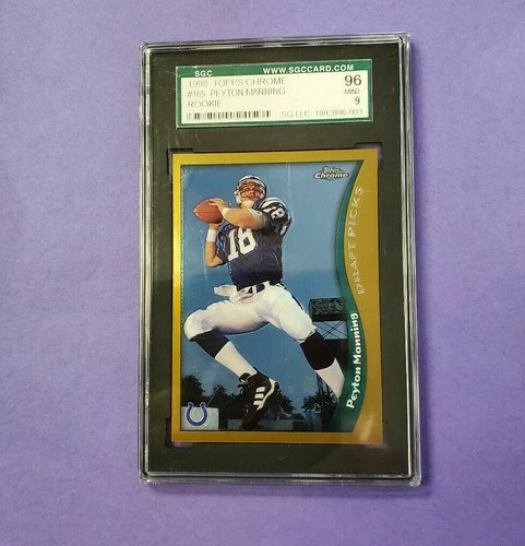 1998 Topps Chrome Peyton Manning #165