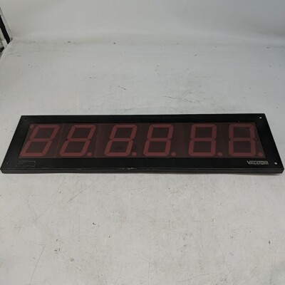 Valcom VIP-912 And 914 Digital Clock