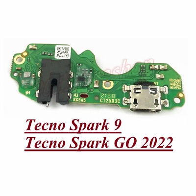 OEM USB Charging Port Connector Audio Jack Board For Tecno Spark 9 Spark GO 2022