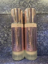 2 XRevolution Makeup London Foundation F2 Conceal Define 0.8 Fl Oz Full Coverage