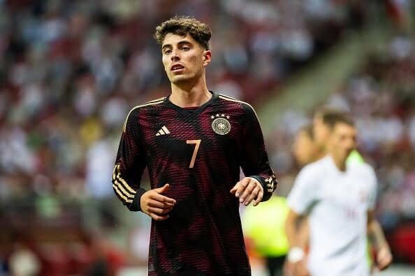 Kai Havertz #7 2022 Germany Away (OFFICIAL NAME KIT) | eBay