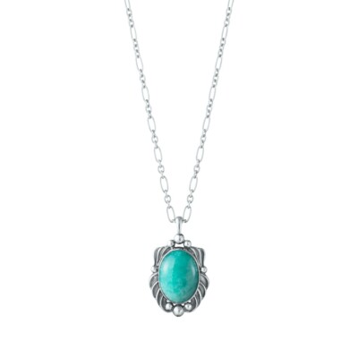 Georg Sterling Silver Pendant of the Year with Amazonite