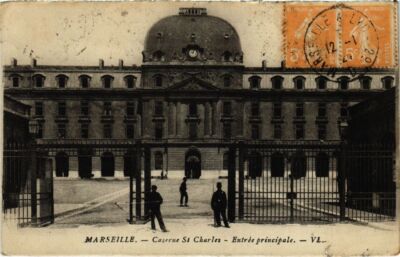 CPA MARSEILLE Kaserne St-Charles - Haupteingang (66741)