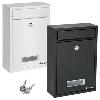 Briefkasten Tectake Edwin HPB006 schwarz // Neuware online kaufen 