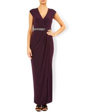 CLEARANCE!! BNWT MONSOON PURPLE ADRIANNA MAXI DRESS SIZE: 12 RRP: £169