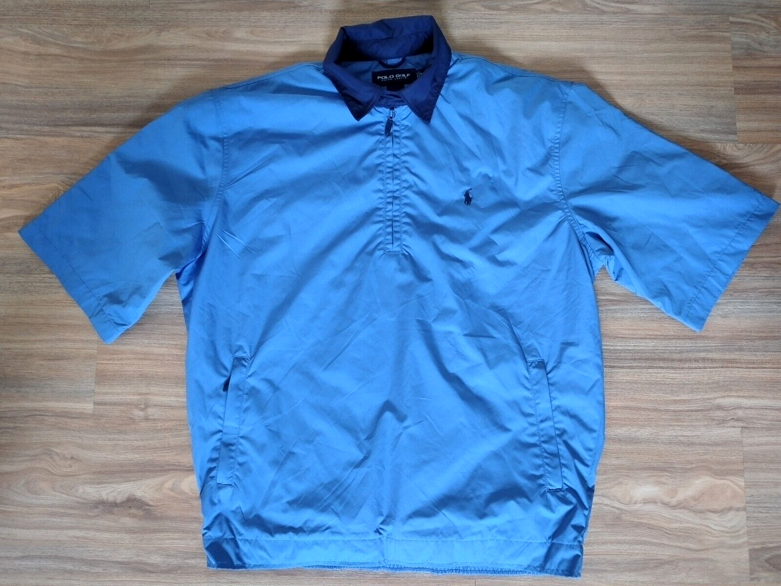 DEADSTOCK Vintage POLO GOLF RALPH LAUREN Piccolo Pony Giacca Manica Corta M L