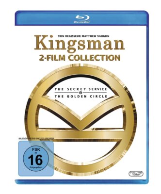 ''Kingsman - Secret Service'' & ''Kingsman 2 - The Golden Circle'' [Blu-Ray] - MEGA!