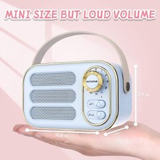 Small Wireless Bluetooth Speaker, Retro Home Decor, Home, Office,Party Asthetic