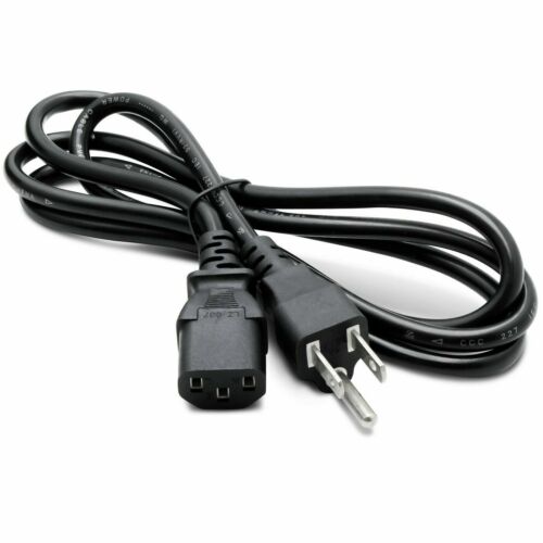 Samsung Sony Plasma LCD LED TV Monitor Printer AC Replacement Power Cord Cable - Afbeelding 1 van 2