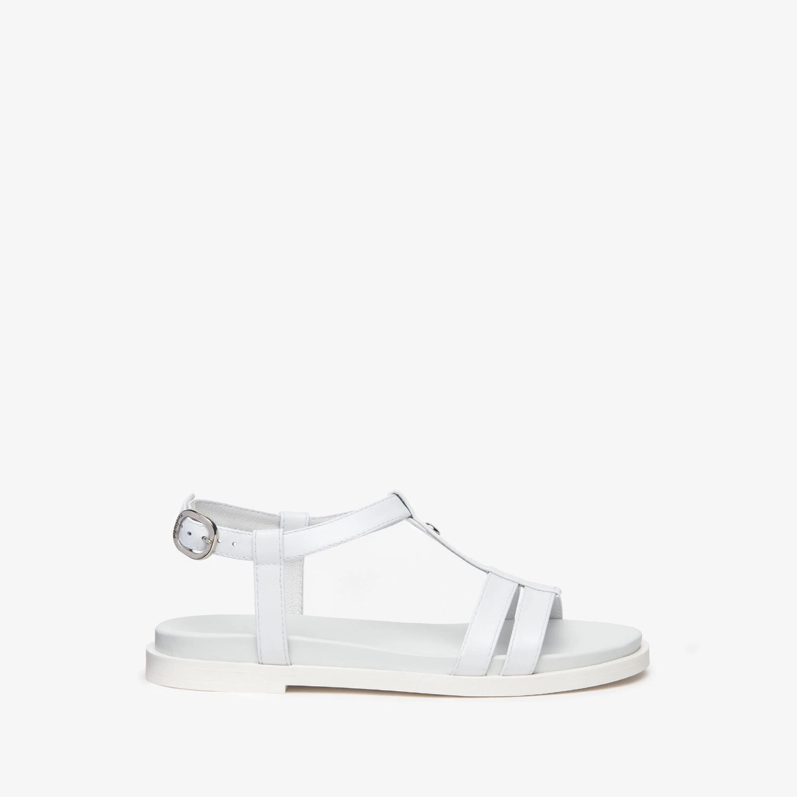 WOMEN'S LOW SANDAL NEROGIARDINI E410495D NEW COLLECTION MADE IN ITALY