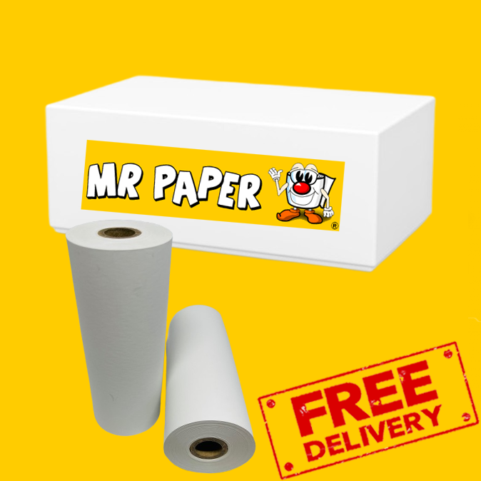 Thermal Paper Rolls 104mm x 43mm (Box of 20 Rolls)