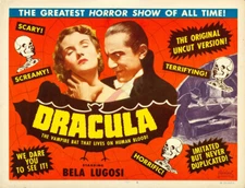 Dracula Lobby Card Replica Photo Print 14 x 11"