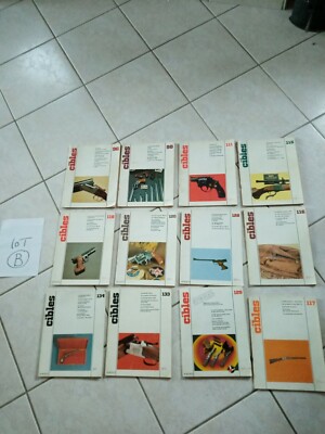 lot 12 weapons magazines TARGETS 80s the magazine of weapons and shooting PORT FREE