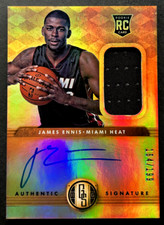 2014-15 Panini Gold Standard - James Ennis #213 Miami Heat - RC Jumbo Patch /199