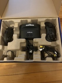 SEGA Genesis Classic Black Game Console with 80 Preloaded Games w/Sonic Hedgehog